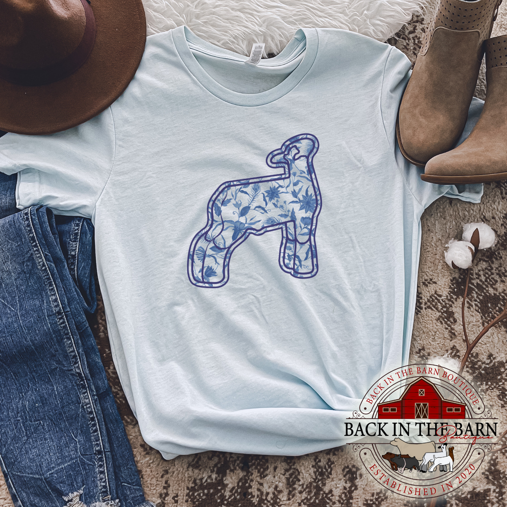 Royal Floral Lamb Shirt