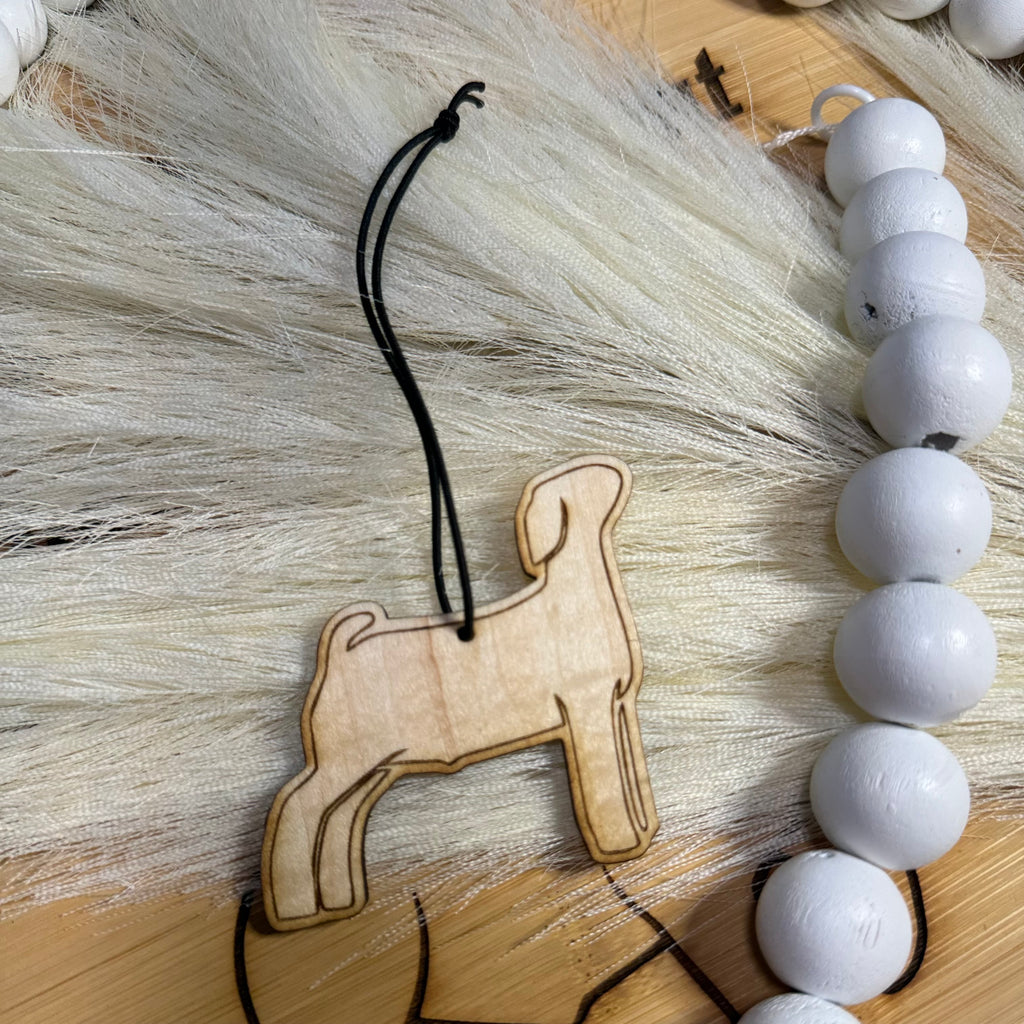 Wooden Goat Freshie