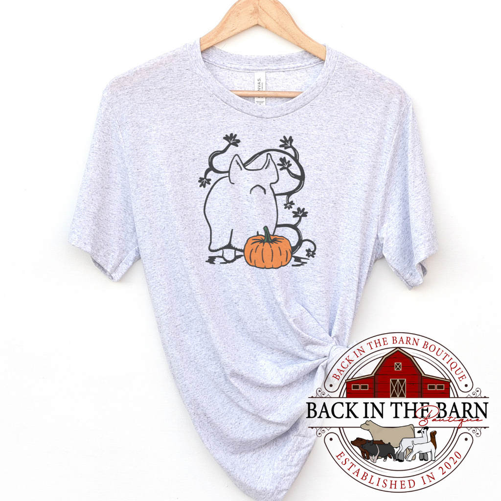 Pumpkin Patch Pig Shirt