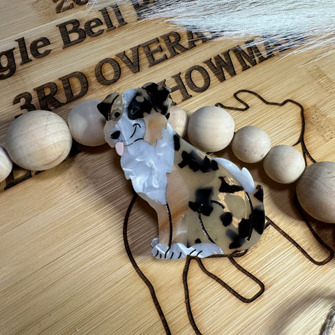 Australian Shepherd Claw Clip