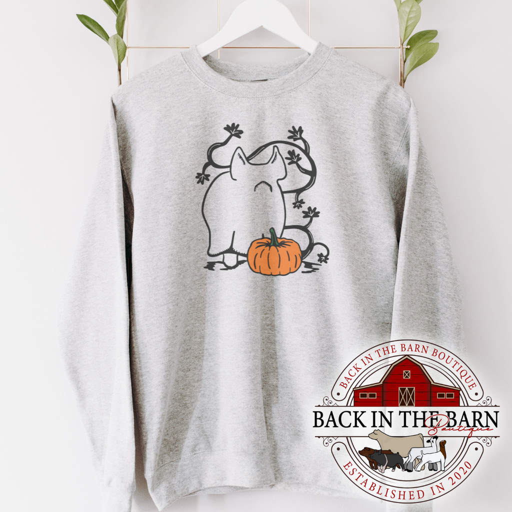 Pumpkin Patch Pig Crewneck