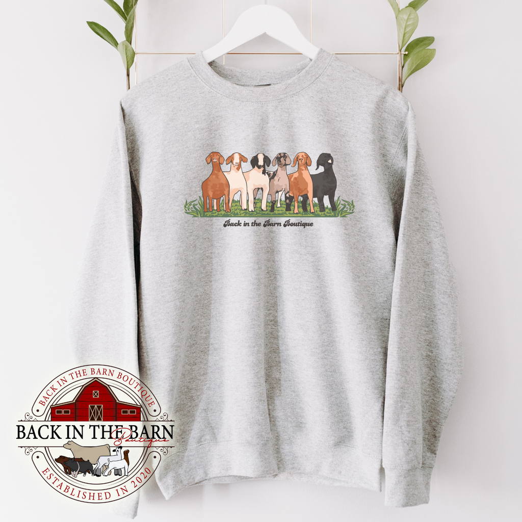 Goat Grand Drive Livestock Crewneck