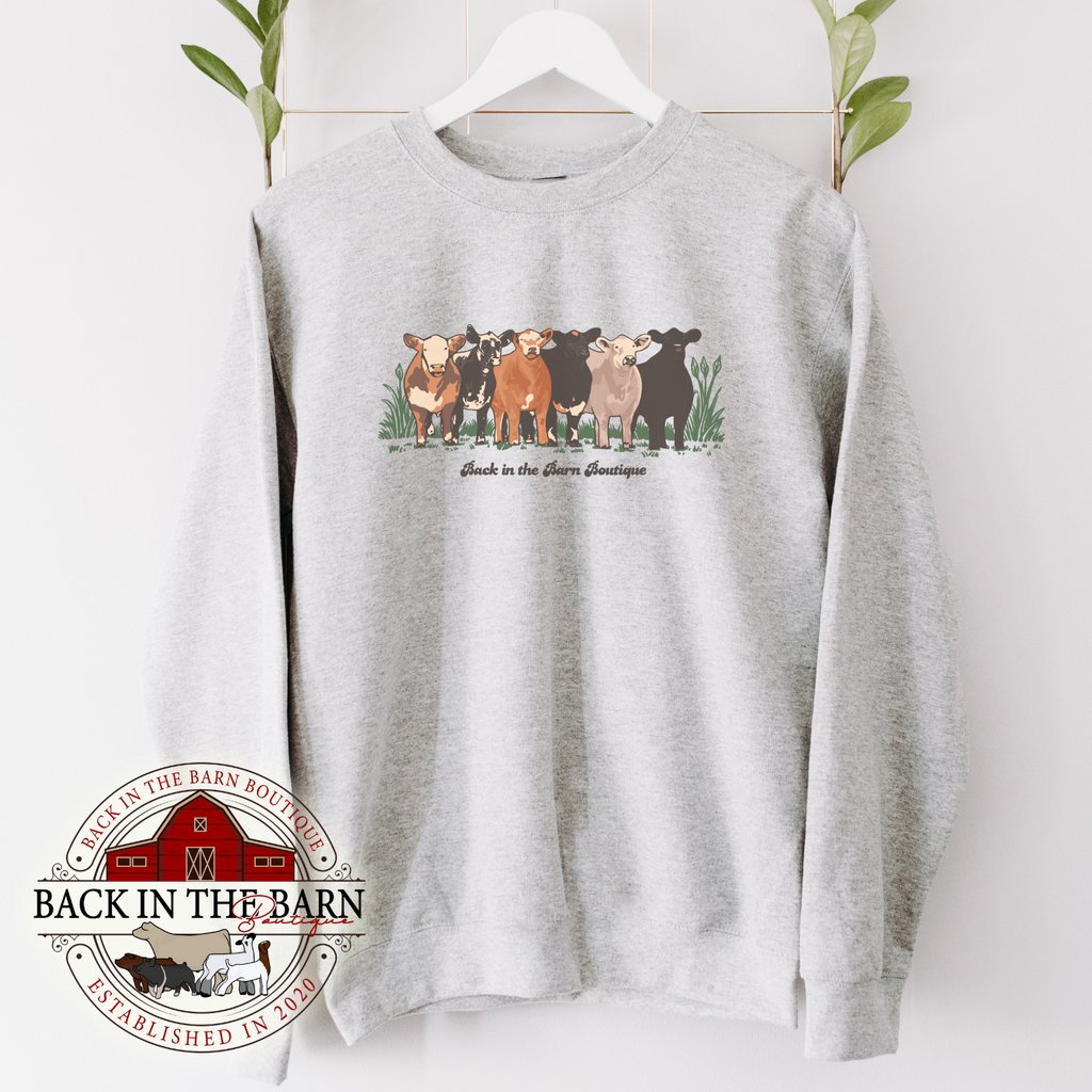 Cattle Grand Drive Livestock Crewneck