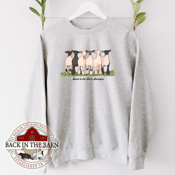 Lamb Grand Drive Livestock Crewneck