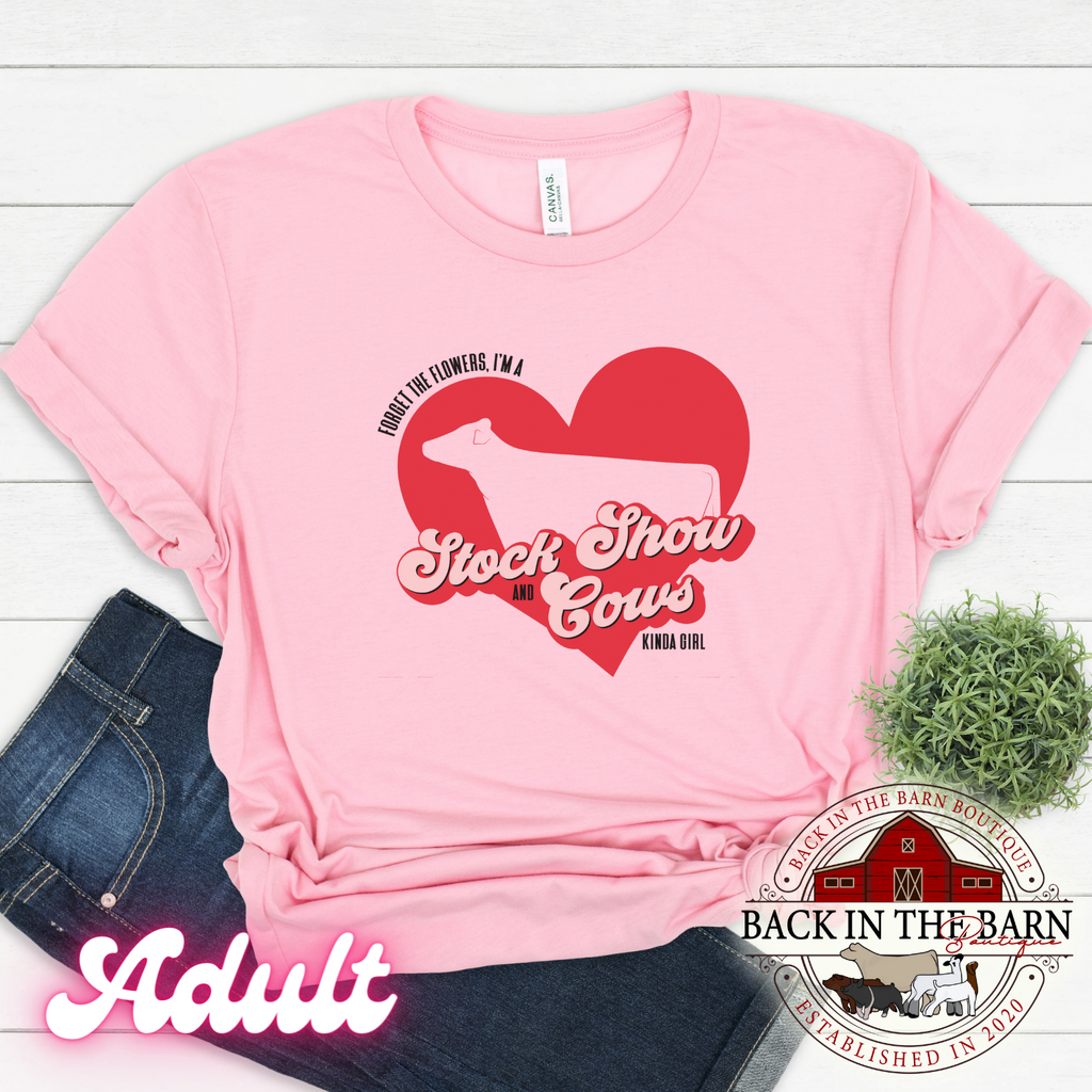 Forget Flowers Dairy Cow Shirt