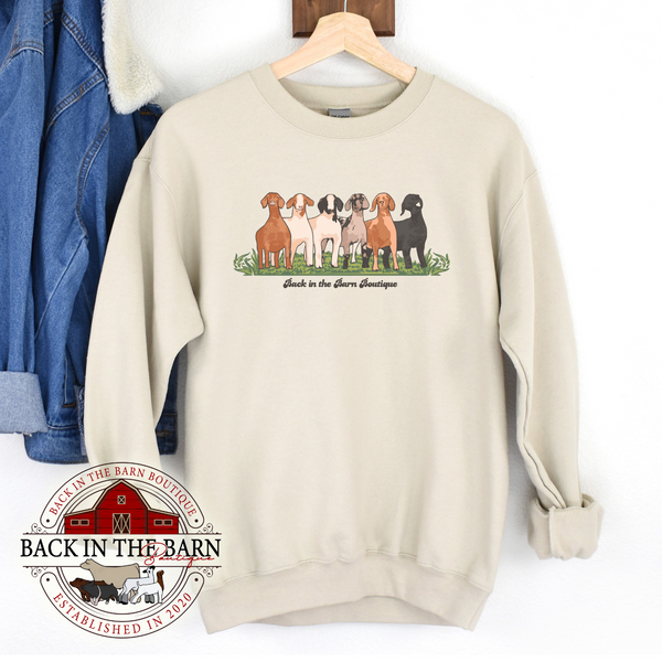 Goat Grand Drive Livestock Crewneck