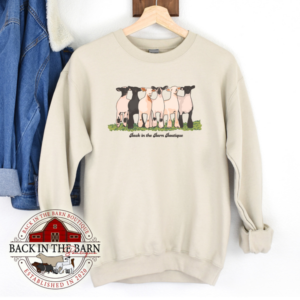 Lamb Grand Drive Livestock Crewneck