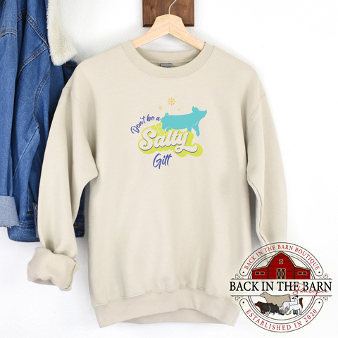 Salty Gilt Pig Crewneck