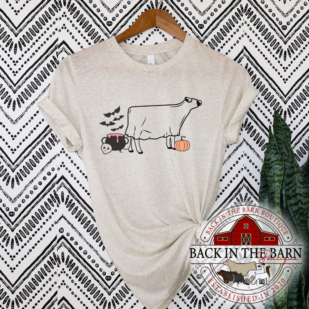 Spooky Season Dairy Cow Shirt