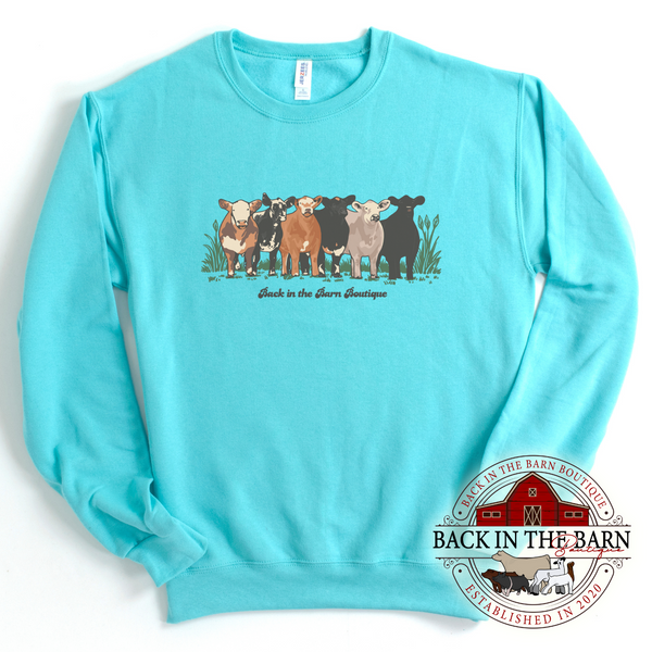 Cattle Grand Drive Livestock Crewneck