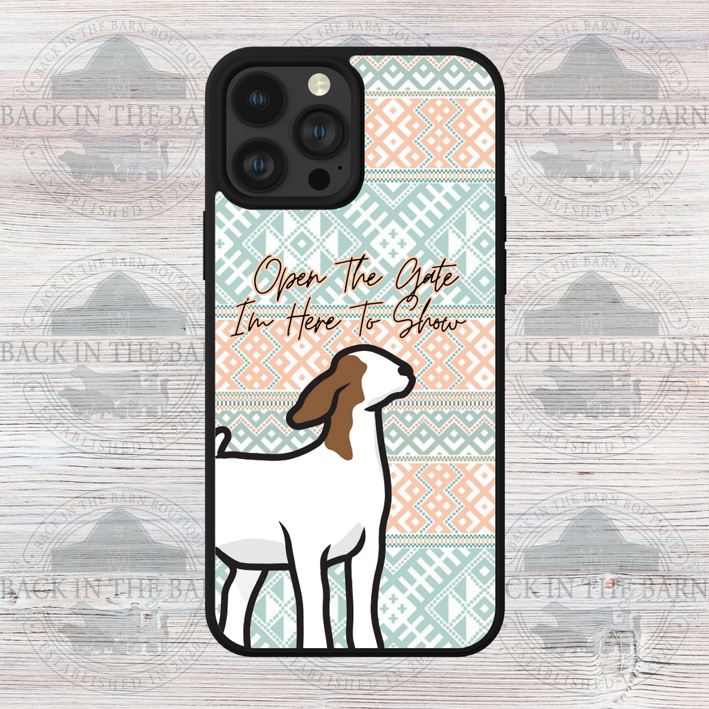 Open the Gate Goat Phone Case