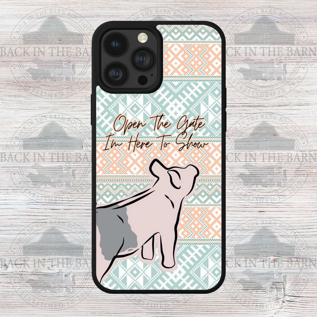 Open the Gate Pig Phone Case