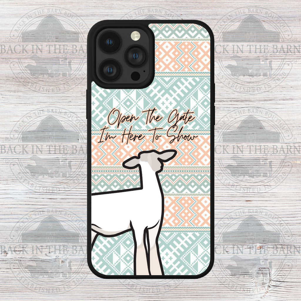 Open the Gate Lamb Phone Case