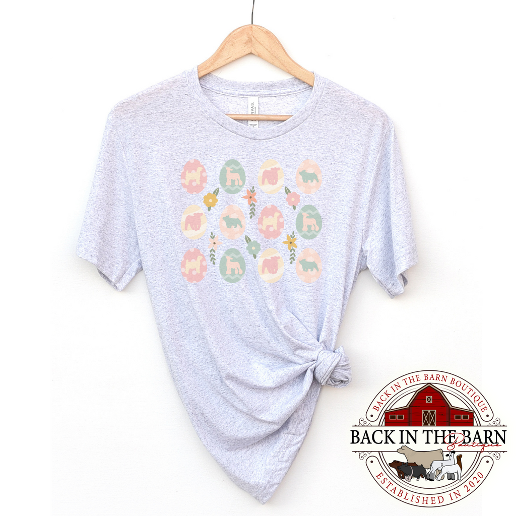 Easter Egg Hunt Livestock Shirt