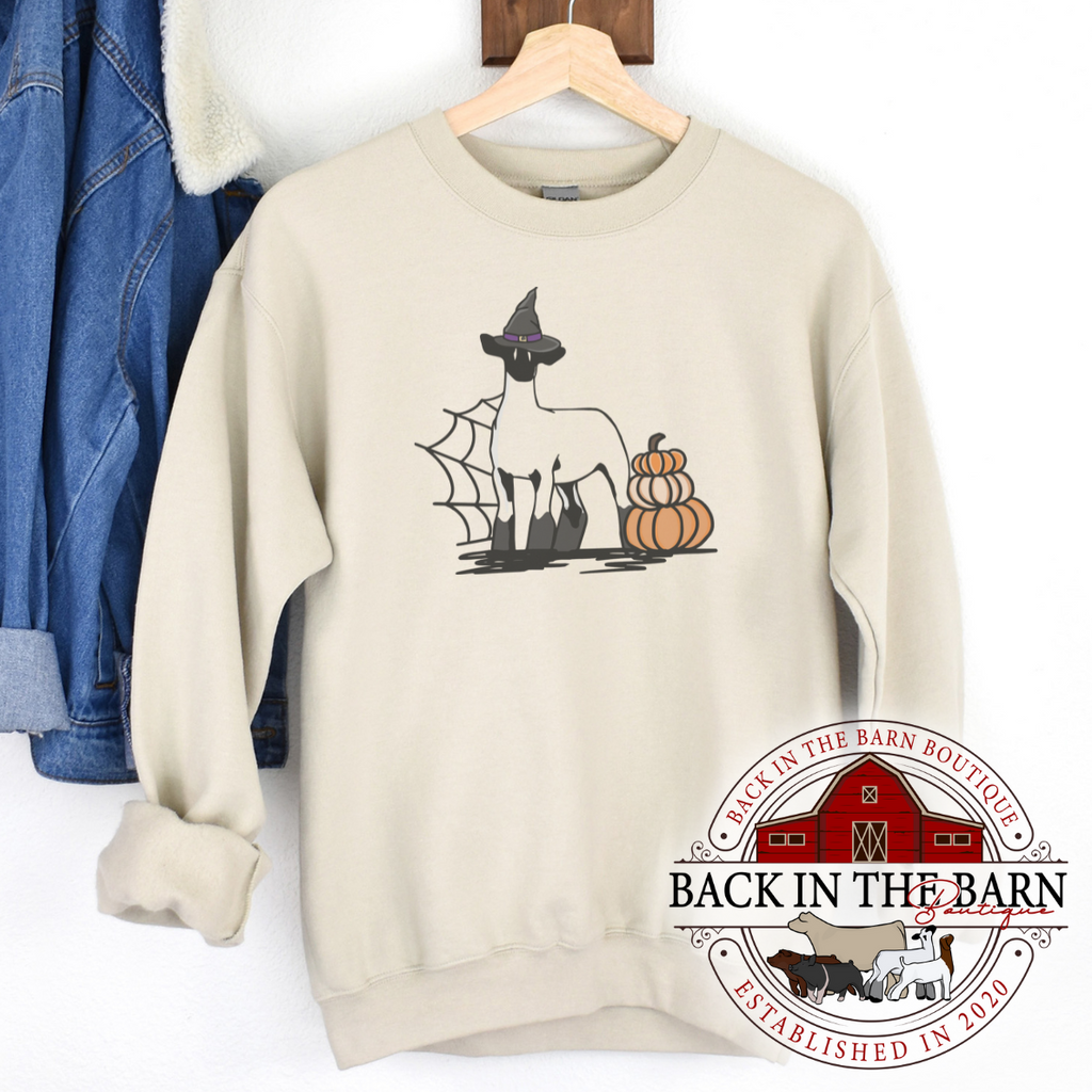 Pumpkin Stack Lamb Crewneck