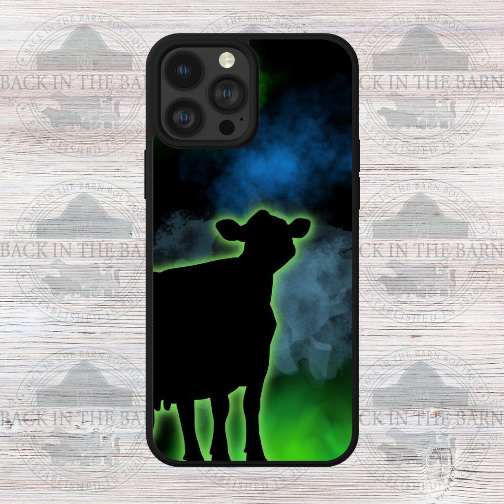 Green Smoke Dairy Cattle Phone Case