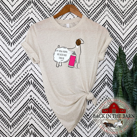 Nicer Hair Goat Shirt