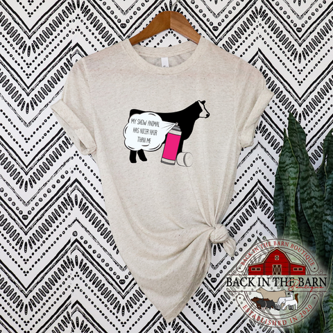 Nicer Hair Cattle Shirt