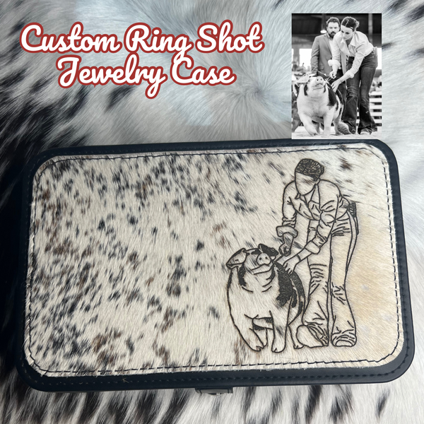 Custom Ring Shot Jewelry Case