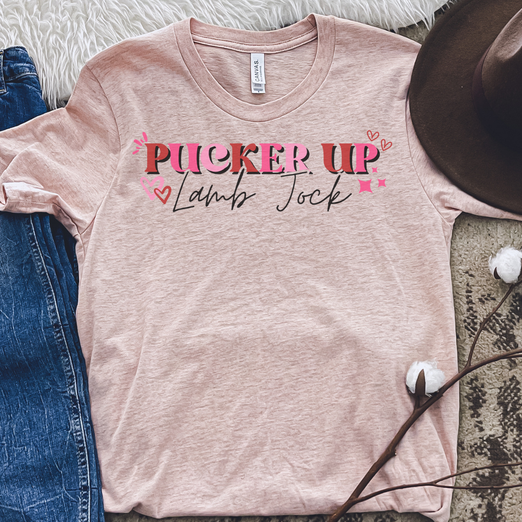 Pucker Up Lamb Jock Shirt