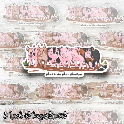 CPS Grand Drive Pig Sticker