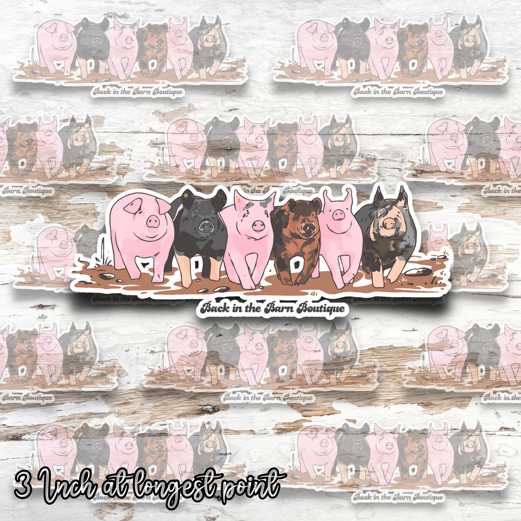 NSR Grand Drive Pig Sticker