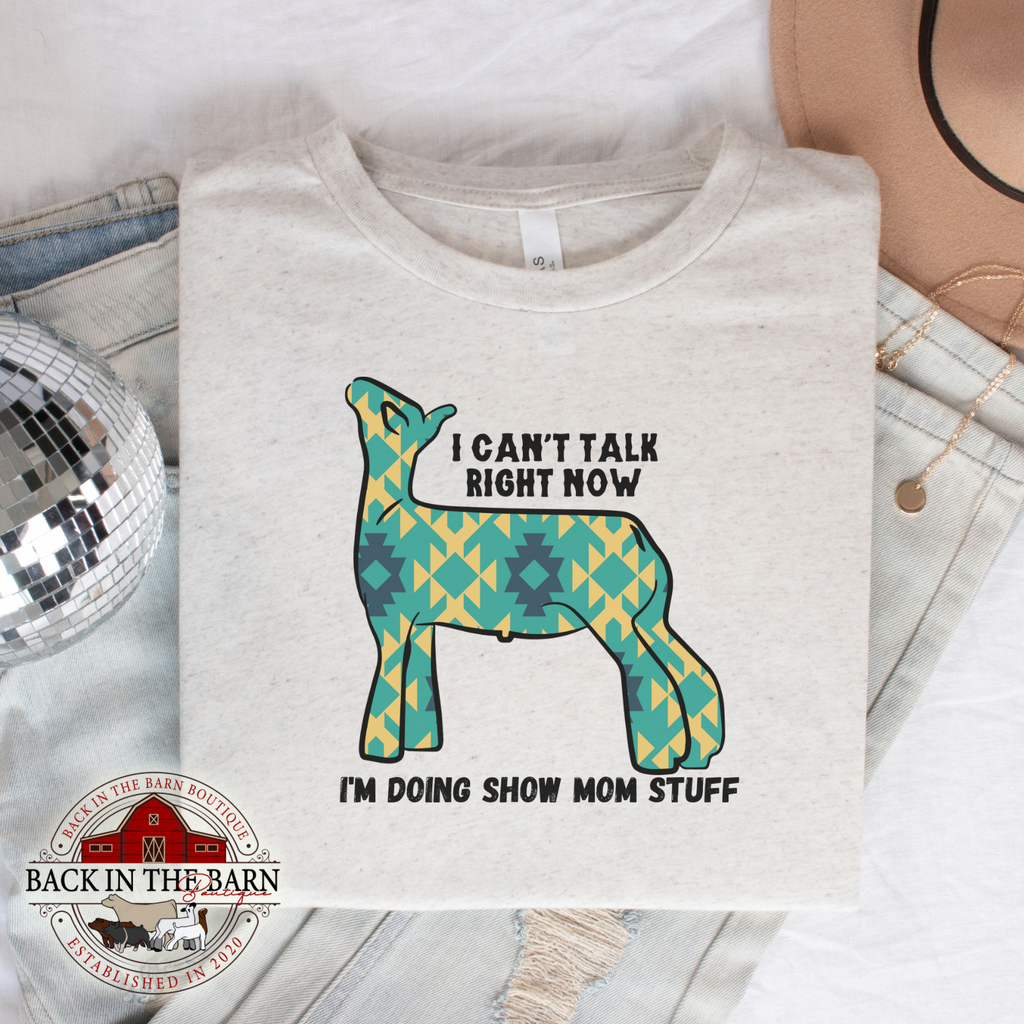 Green Show Mom Stuff Lamb Shirt