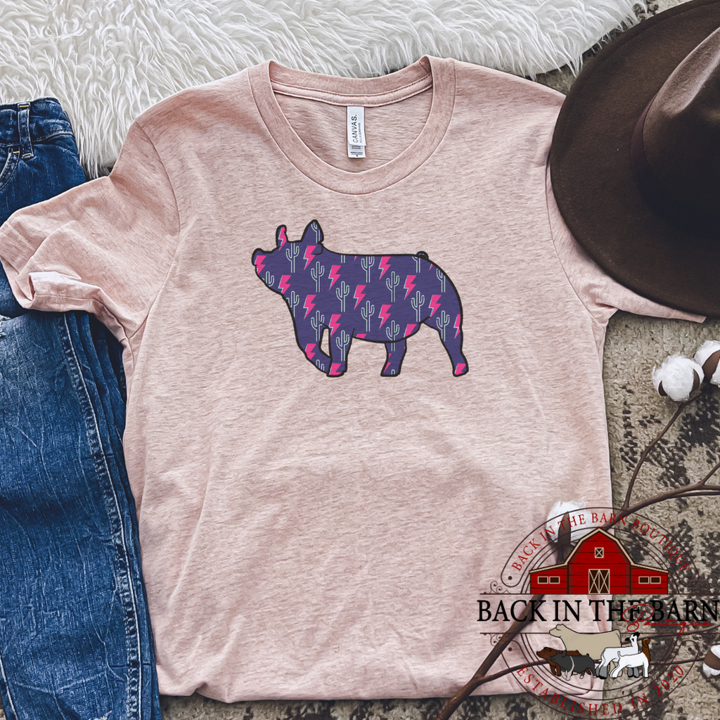 Lightning Bolt Pig Shirt