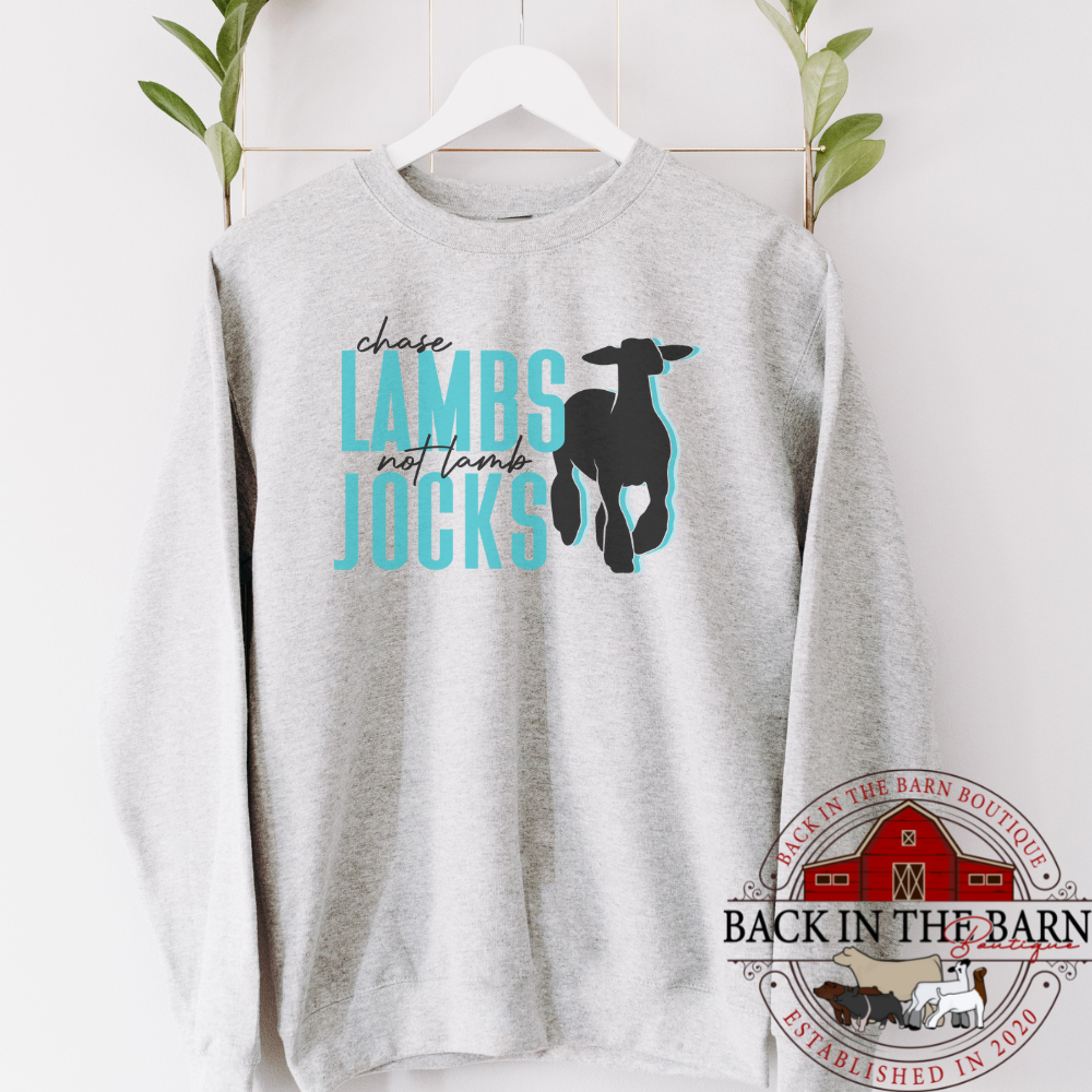 Chase Stock Not Jocks Lamb Crewneck