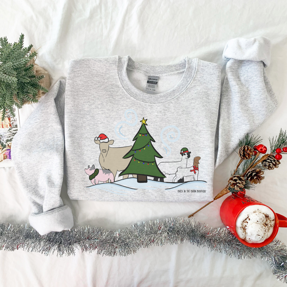 Winter Wonderland Livestock Crewneck