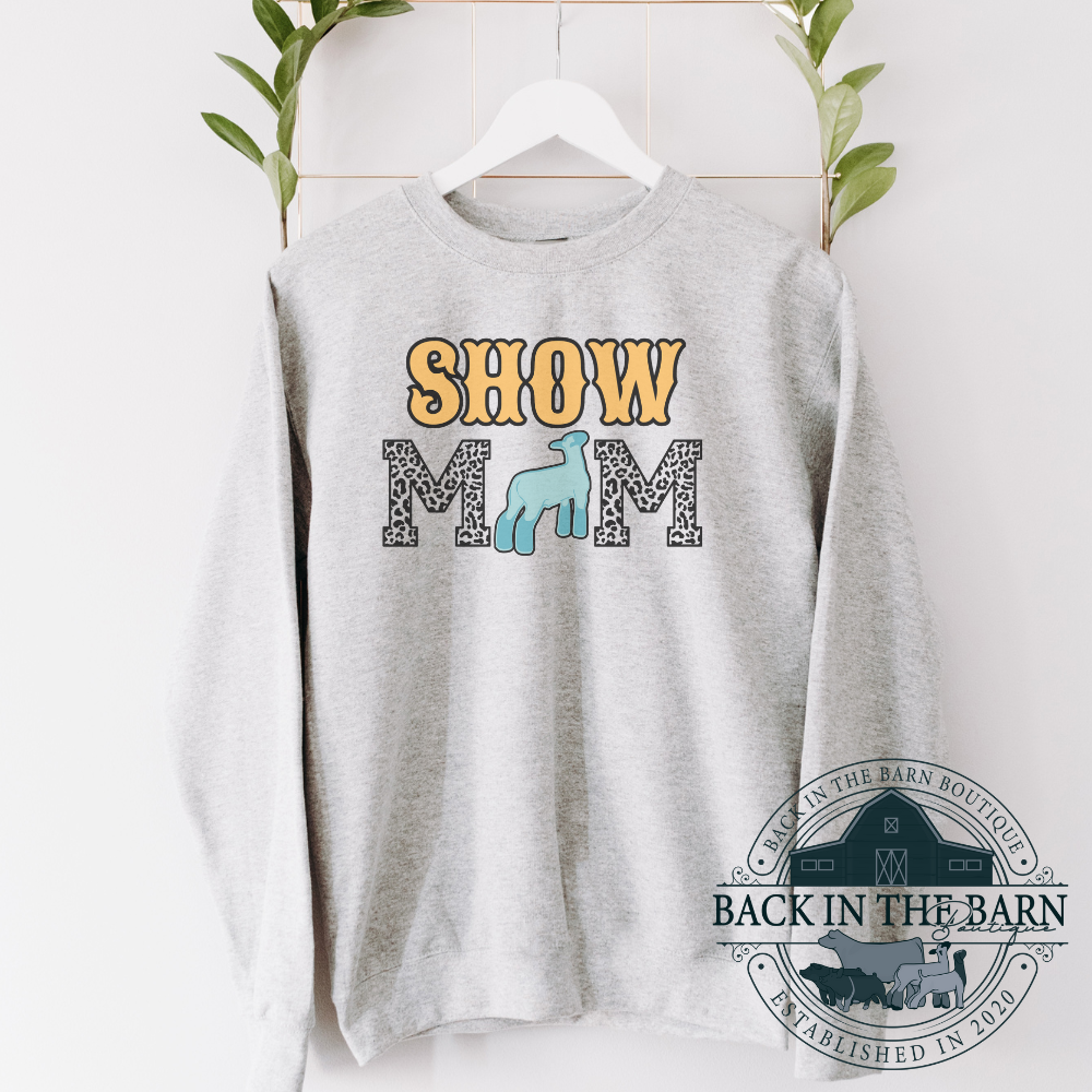 Show Mom Lamb Crewneck