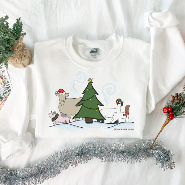 Winter Wonderland Livestock Crewneck