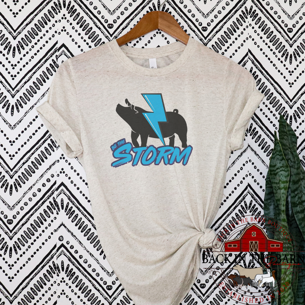 Be The Storm Pig Shirt