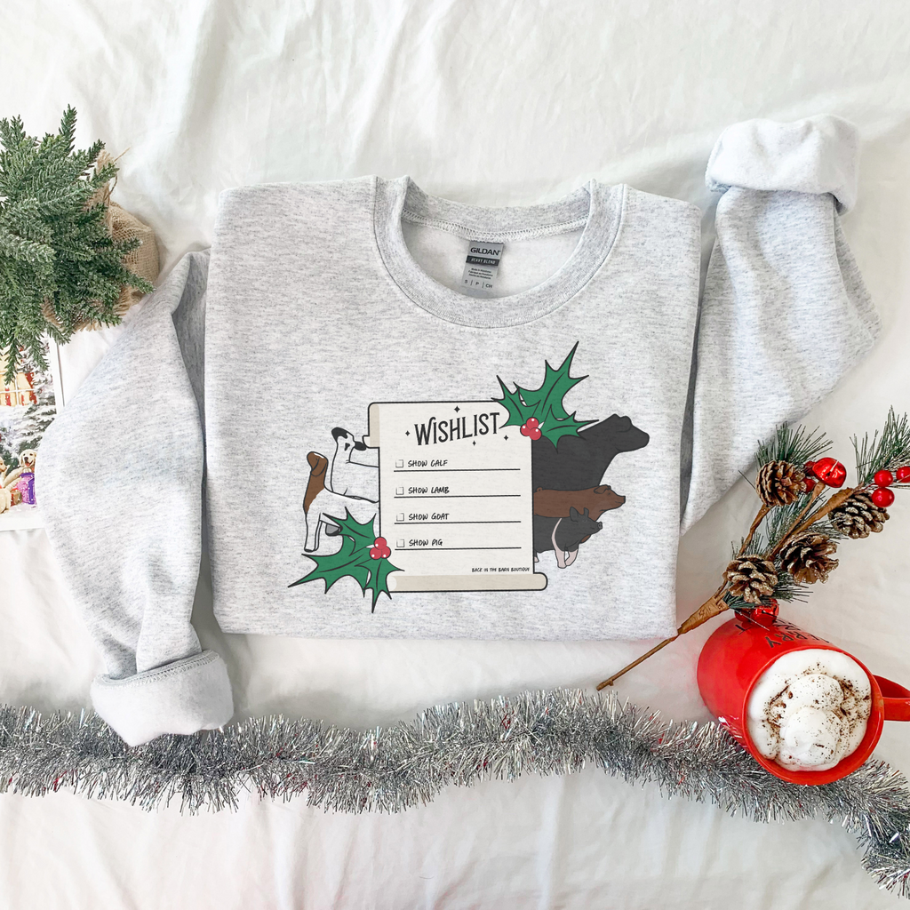 I've Been Good This Year Livestock Crewneck