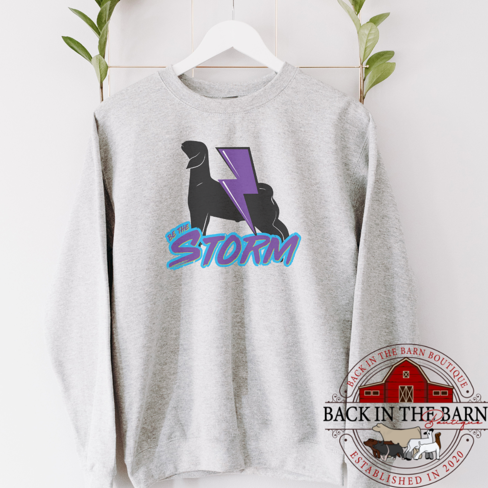 Be The Storm Goat Crewneck