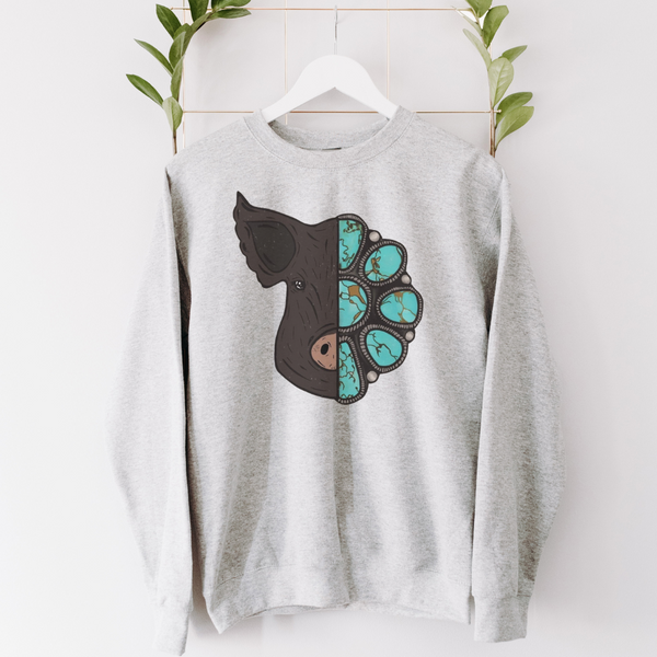 Girls Best Friend Pig Crewneck
