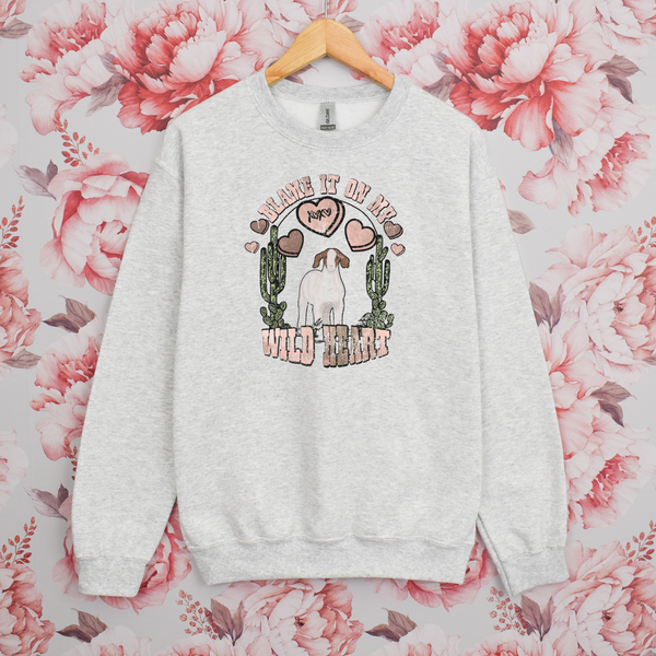 Wild Heart Goat Crewneck