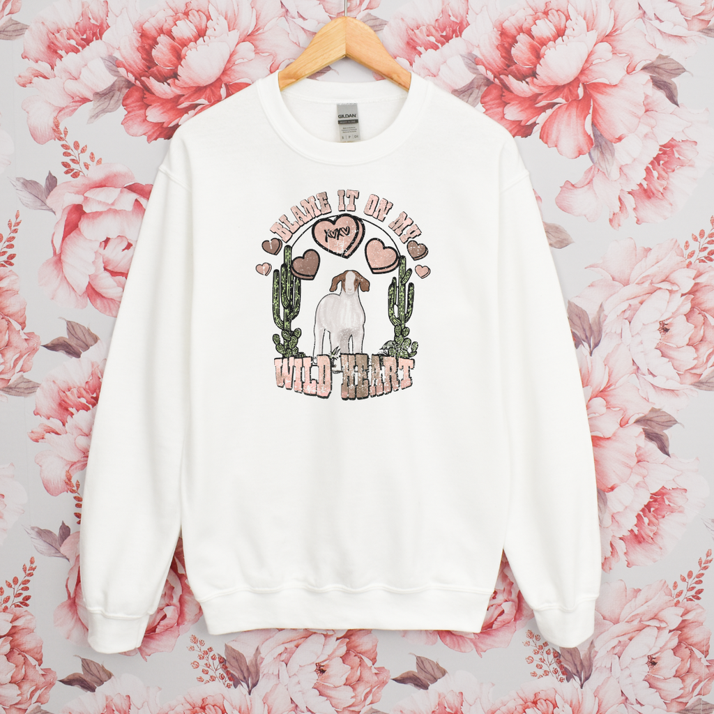Wild Heart Goat Crewneck