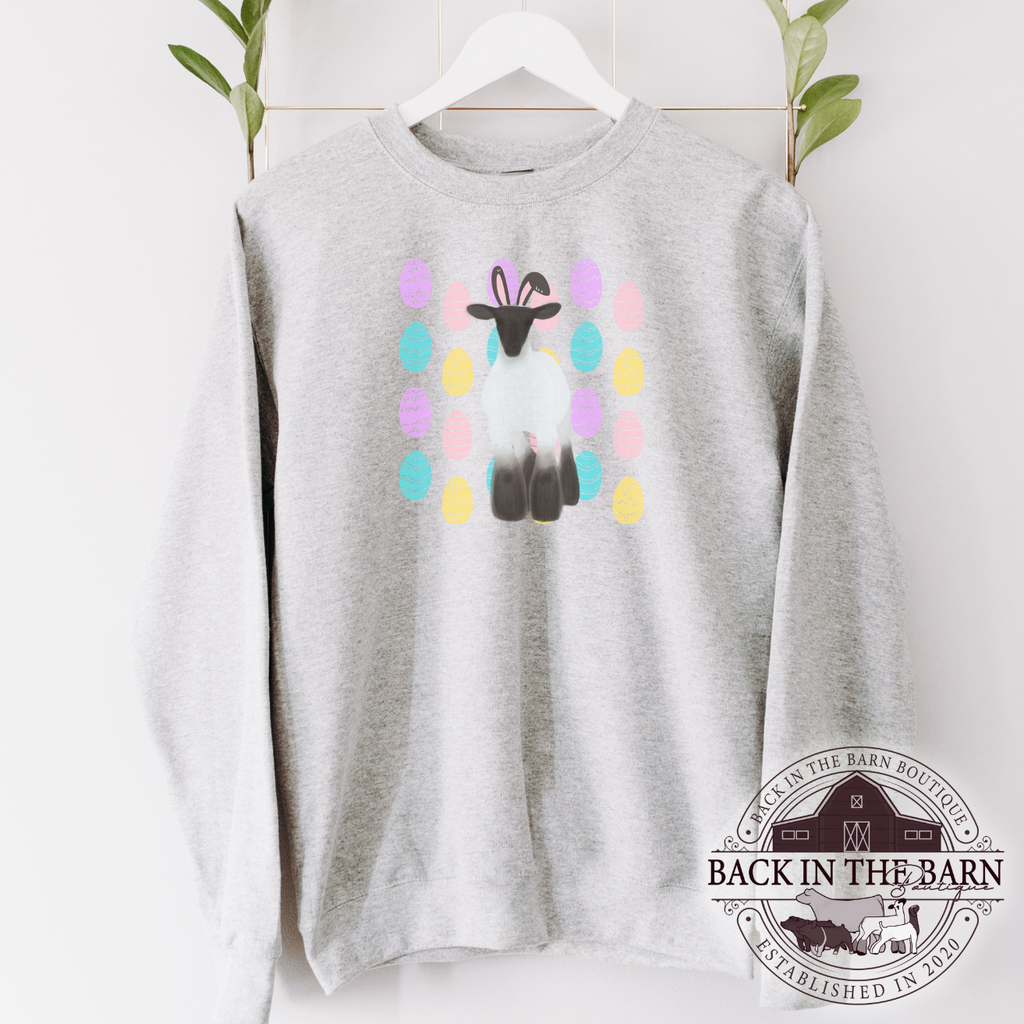 Easter Egg Hunt Lamb Crewneck