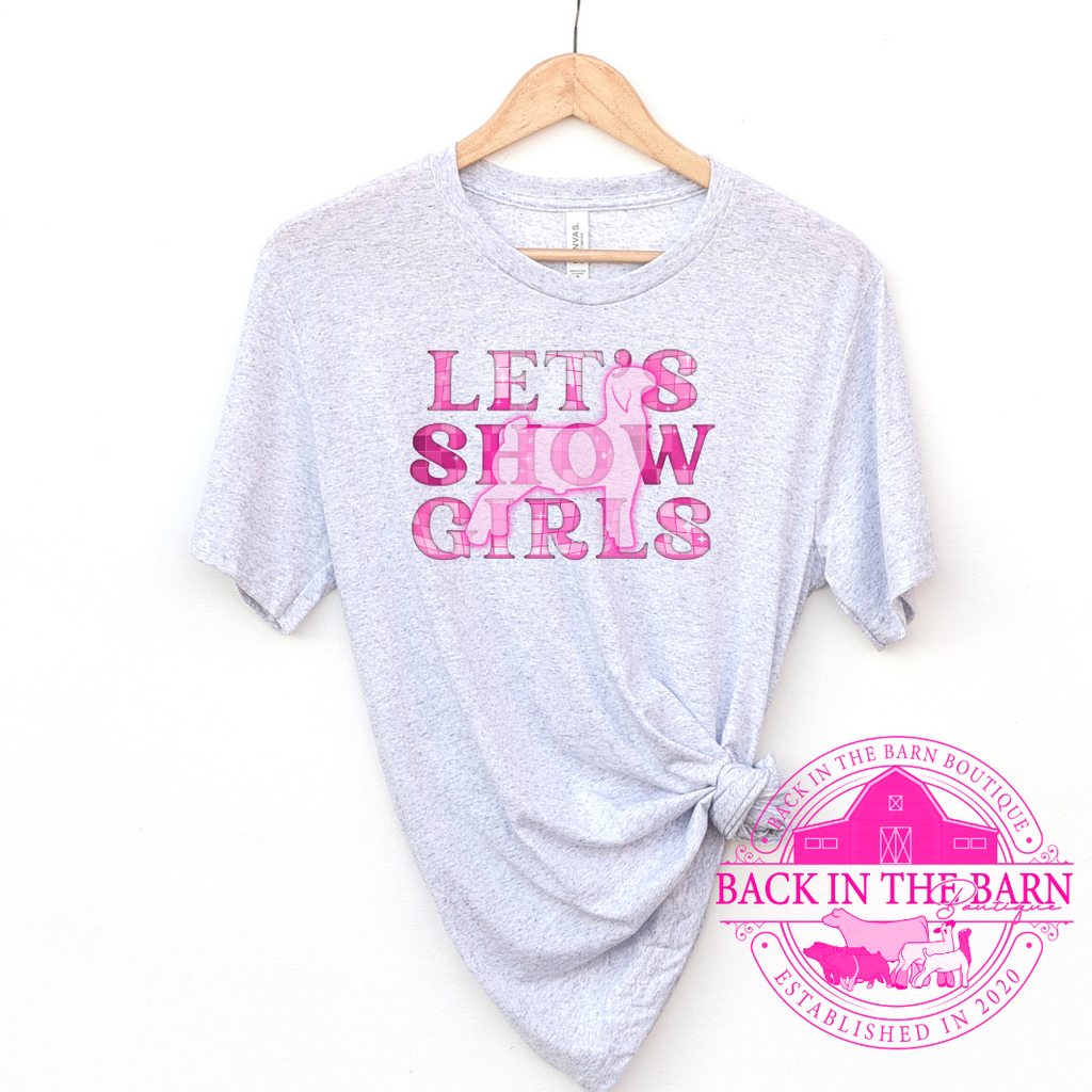 Let's Show Girls Goat Shirt