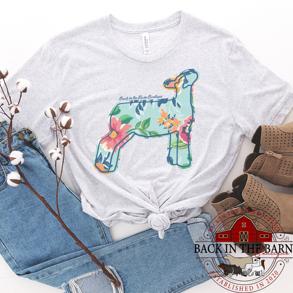 Floral Lamb Shirt