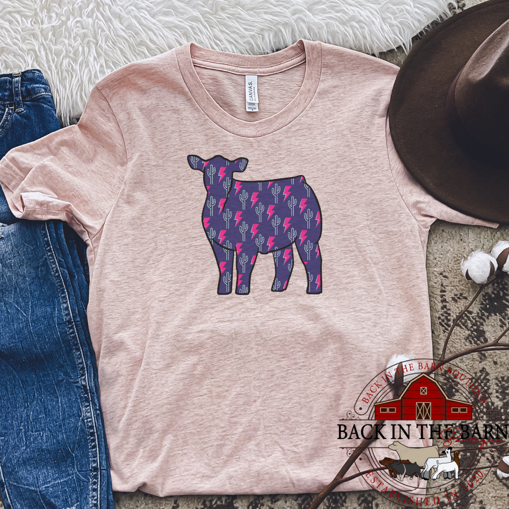 Lightning Bolt Cattle Shirt