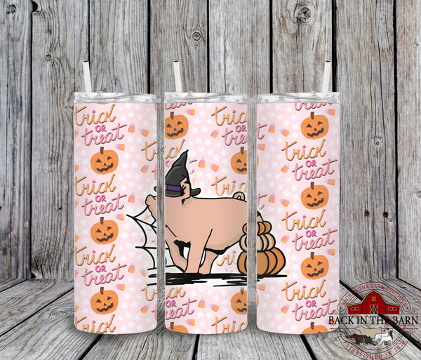 *7 SPECIES* 20 oz Skinny Trick OR Treat Livestock Tumbler