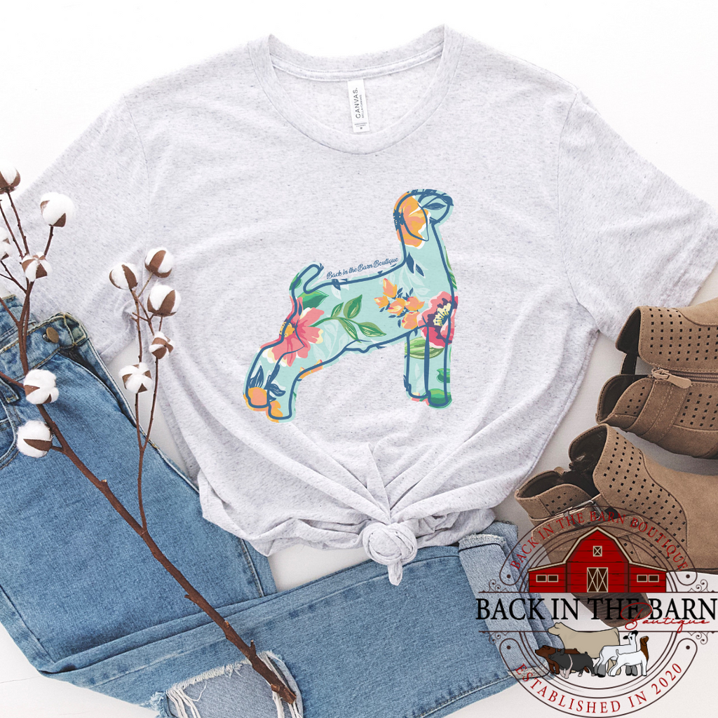 Floral Goat Shirt