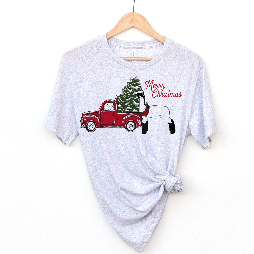 Evergreen Christmas Lamb Shirt