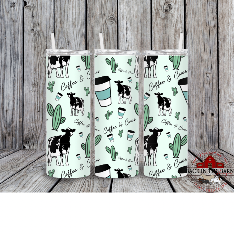 20 oz Coffee & Cows Dairy Tumbler
