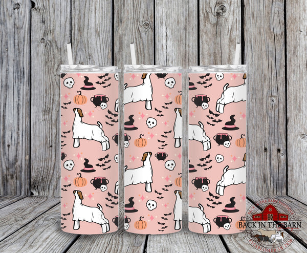 *6 SPECIES* 20 oz Skinny Spooky Season Livestock Tumbler