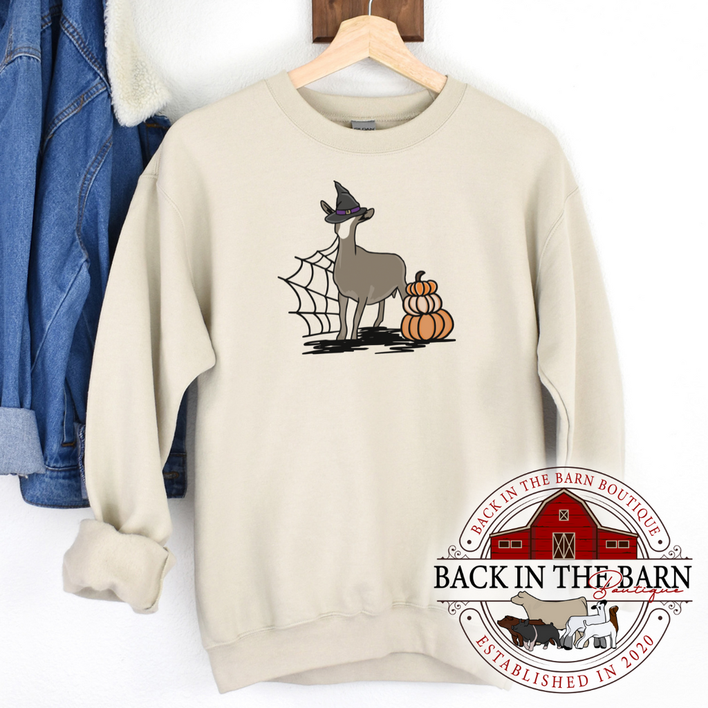 Pumpkin Stack Dairy Goat Crewneck