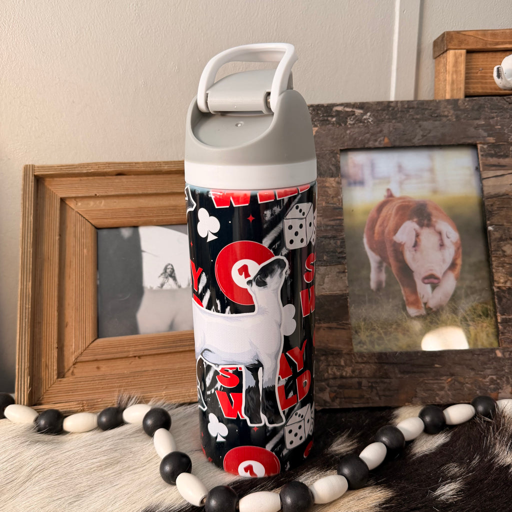 8 Ball Sip Top Lamb Tumbler