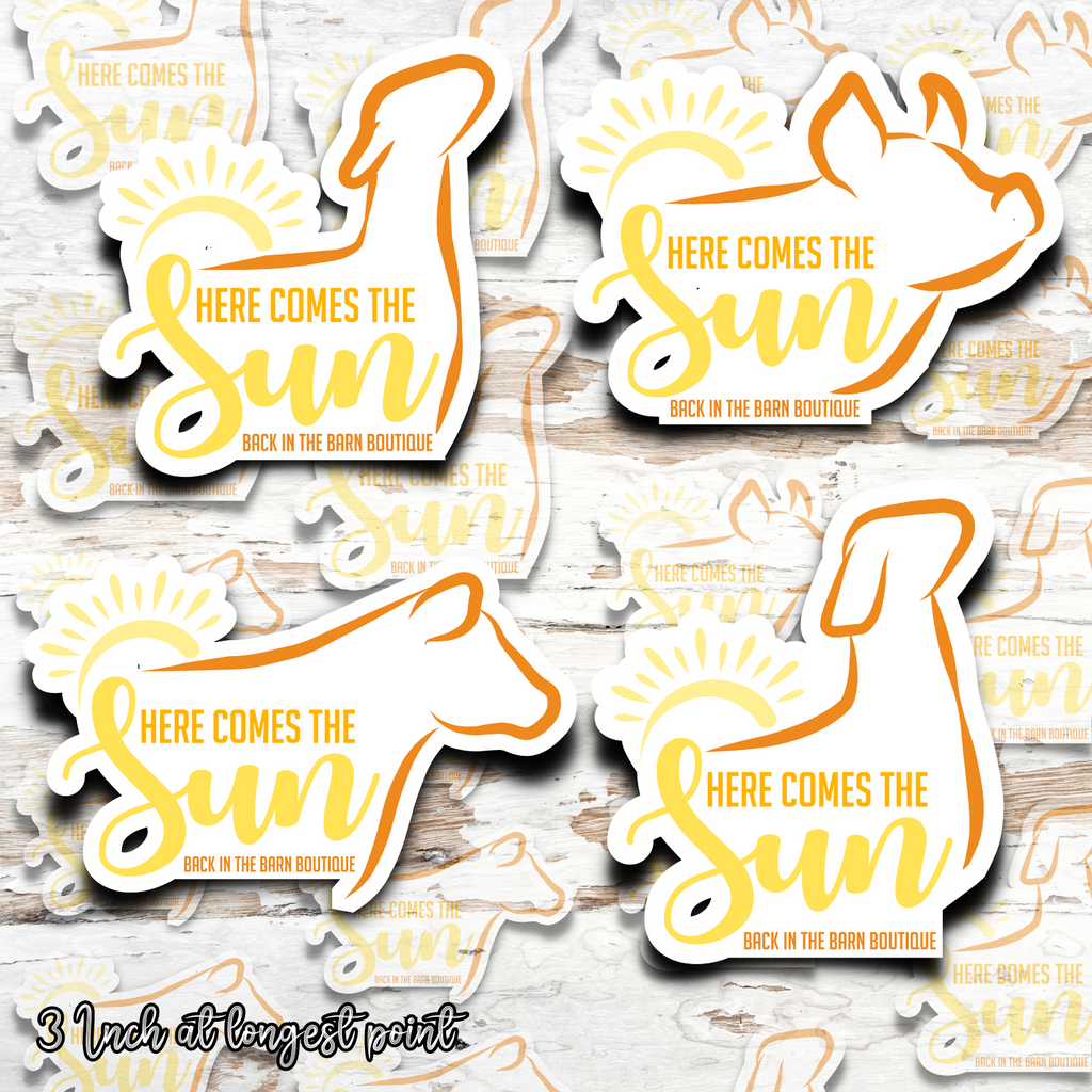 Sunshine Livestock Stickers